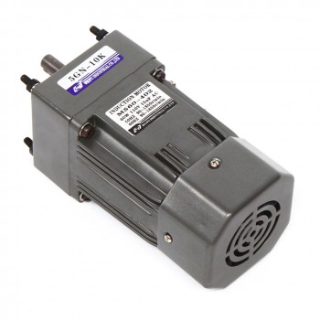 WUP AC Induktionsgetriebemotor 60W Übersetzung 10:1 3,8Nm 135U/min reversierbar mit Drehzahlregler