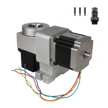 TRNC-A1-C1 CNC A/C Drehachse für die 4. und 5. Achse mit 50:1 Harmonic Drive Getriebe und Teilapparat