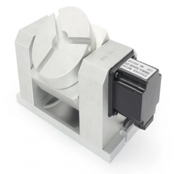 CNC A/C Drehachse als 5. Achse mit Harmonic Drive Getriebe Baugröße 17 Übersetzung 50:1