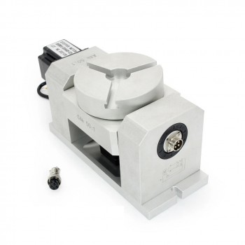 CNC A/C Drehachse als 5. Achse mit Harmonic Drive Getriebe Baugröße 17 Übersetzung 50:1