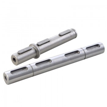 Einzel- oder Doppelabtriebswelle Ø 18 mm für NMRV040 Schneckengetriebe