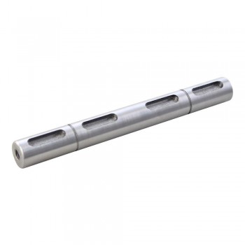 Einzel- oder Doppelabtriebswelle Ø 18 mm für NMRV040 Schneckengetriebe