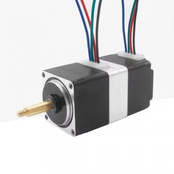 10 Stück NEMA11 koaxiale 2 Phasen Schrittmotoren in Mehrlagenbauweise 1,8° 55mNm 0,67A 6,16V