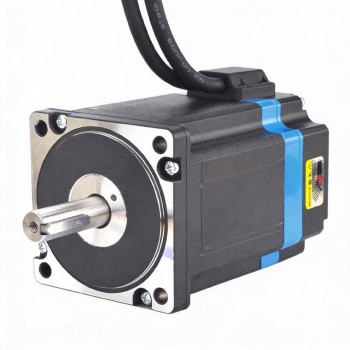 NEMA 34 Closed Loop Schrittmotor 5,8Nm 1,8°Ø14 mm Welle mit Passfedernut und 1000PPR Encoder 86 × 86 mm