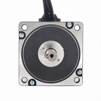 NEMA 34 Closed Loop Schrittmotor 5,8Nm 1,8°Ø14 mm Welle mit Passfedernut und 1000PPR Encoder 86 × 86 mm