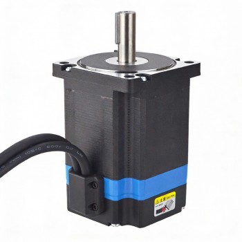 NEMA 34 Closed Loop Schrittmotor 5,8Nm 1,8°Ø14 mm Welle mit Passfedernut und 1000PPR Encoder 86 × 86 mm