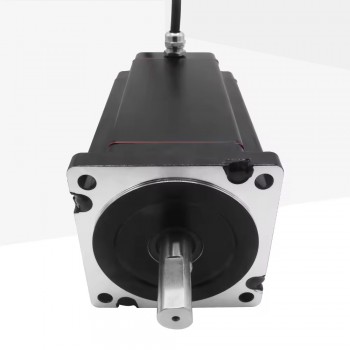 CASUN NEMA34 Hybrid Wasserdichter Schrittmotor IP67 9Nm 1,8° 12,95V 2 Phasen 86×86mm