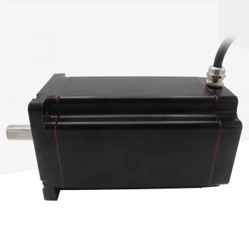 CASUN NEMA34 Hybrid Wasserdichter Schrittmotor IP67 9Nm 1,8° 12,95V 2 Phasen 86×86mm