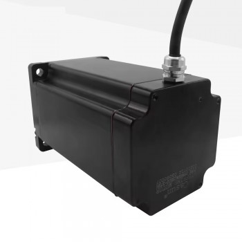 CASUN NEMA34 Hybrid Wasserdichter Schrittmotor IP67 9Nm 1,8° 12,95V 2 Phasen 86×86mm