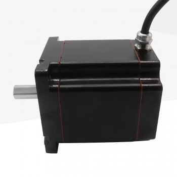 CASUN NEMA34 Wasserdichter Schrittmotor IP67 4,5Nm 1,8° 4A 36–48VDC 2 Phasen 86×86mm