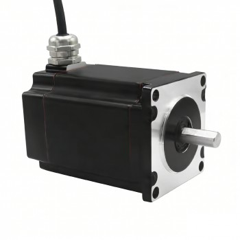 CASUN NEMA23 Hybrid Wasserdichter Schrittmotor IP67 2Nm 1,8° 2,85V 3A 2 Phasen
