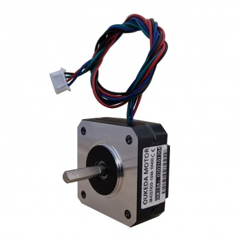 OUKEDA NEMA17 Pancake Schrittmotor 13Ncm 3,5V 1,0A 2 Phasen 42×42mm mit 4 Anschlussleitungen
