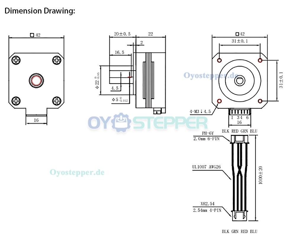 Nema 8 Schrittmotor | Open-Loop Schrittmotor