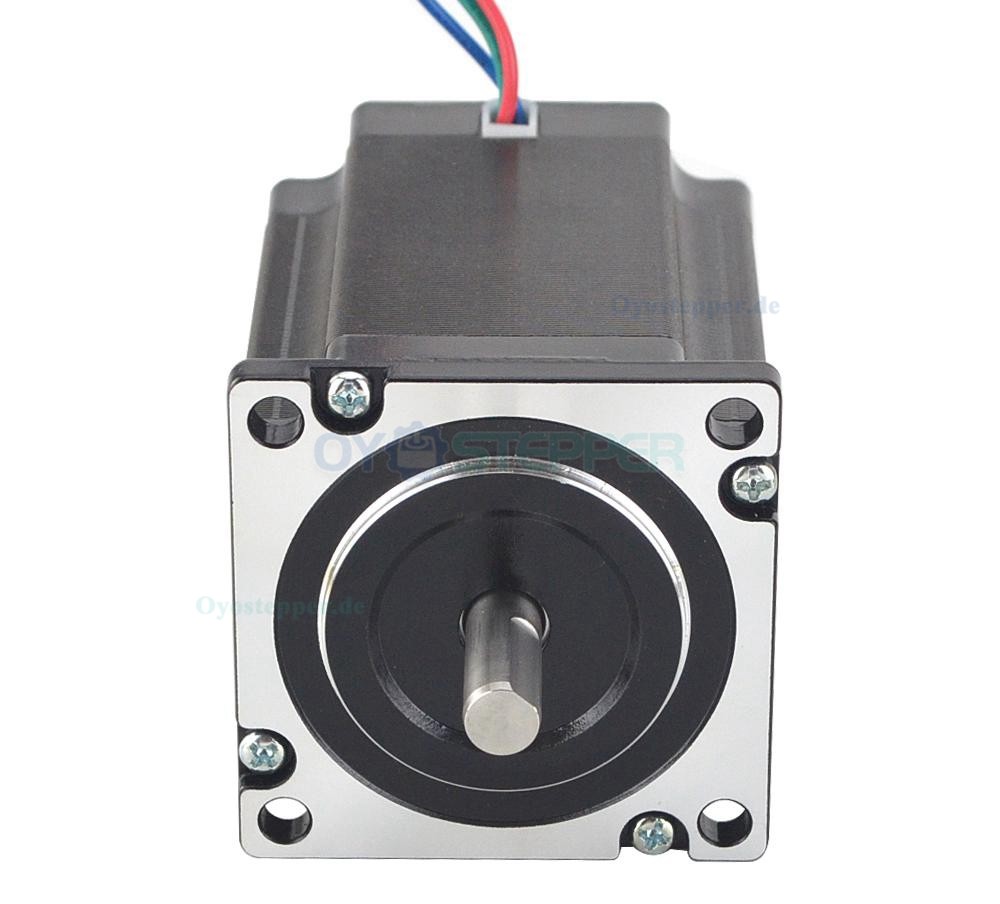 P-Serie Nema 23 Schrittmotor 1,2 Grad 5,5 A 1,8 Nm 3 Phasen Schrittmotor 3 Drähte CNC Schrittmotor