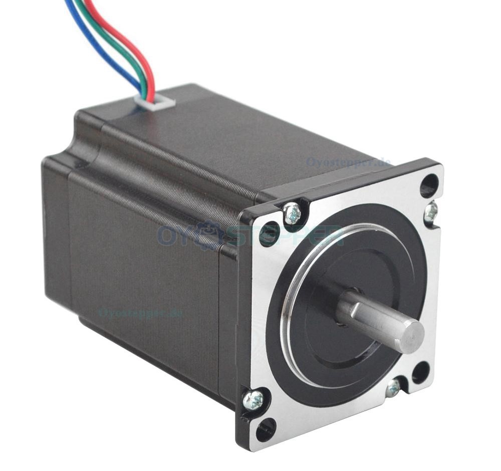 P-Serie Nema 23 Schrittmotor 1,2 Grad 5,5 A 1,8 Nm 3 Phasen Schrittmotor 3 Drähte CNC Schrittmotor