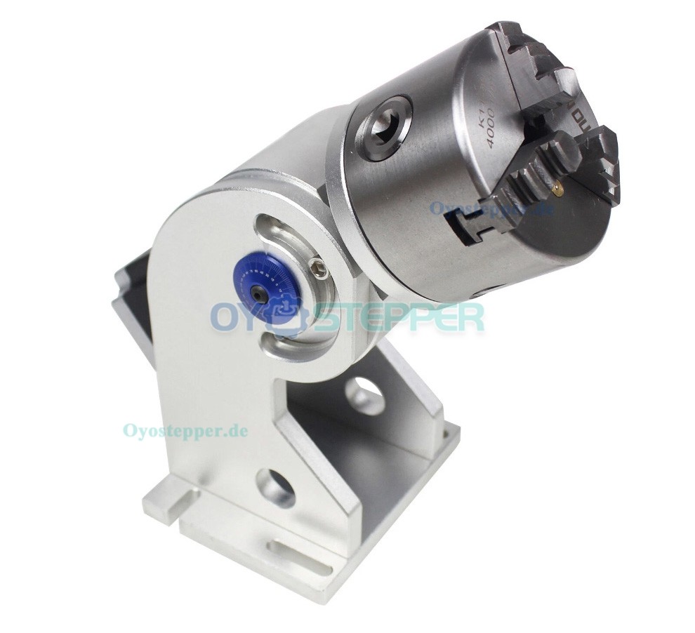 D80 CNC Drehachse mit 80mm Dreibackenfutter und Schrittmotor für Faserlaserbeschriftung Laserschweißen und CO2 Lasergravur D80 CNC Drehachse mit 80mm Dreibackenfutter und Schrittmotor für Faserlaserbeschriftung Laserschweißen und CO2 Lasergravur