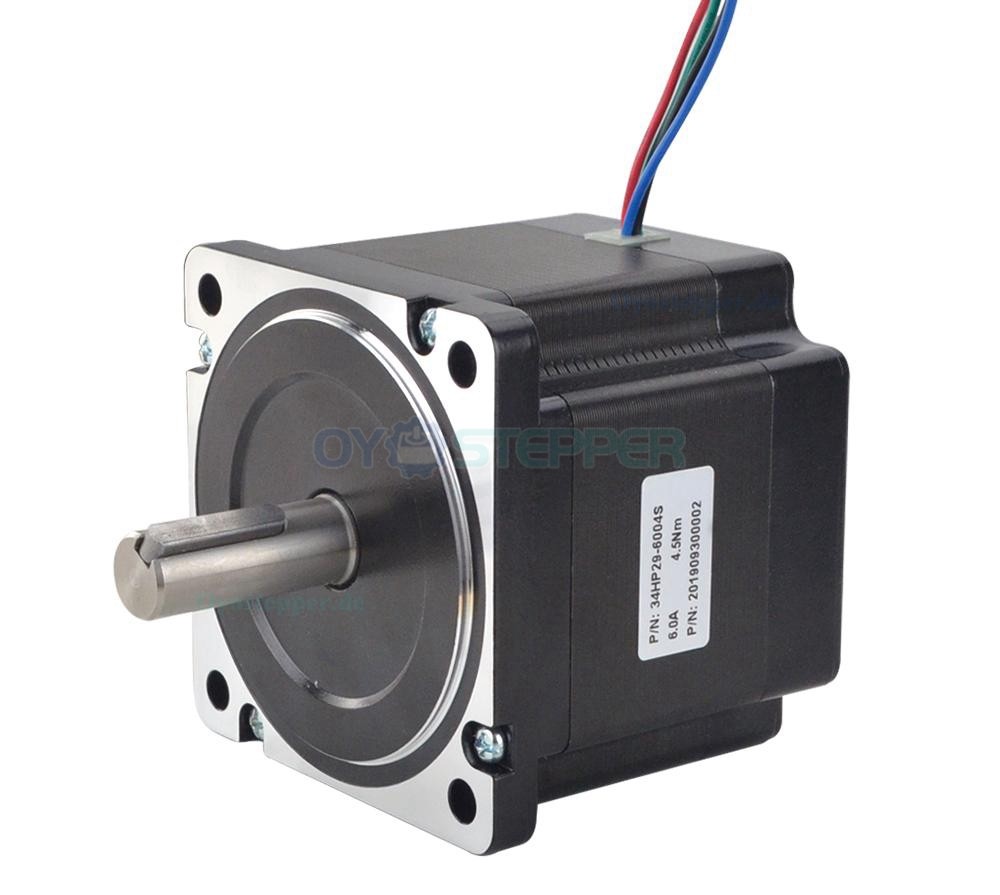 Nema 34 Schrittmotor Bipolar 1,8 Grad 4,5 Nm 6,0A 4 Drähte 2 Phasen CNC Schrittmotor