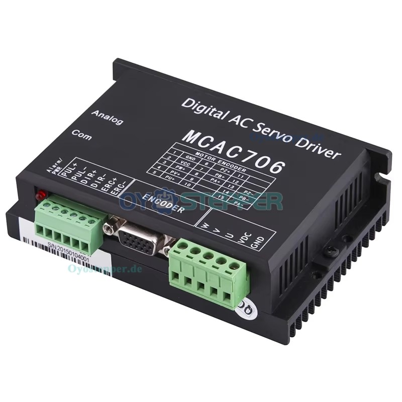Bürstenloser DC-Servomotor & Treiber-Kit, 36V, 180W, 0,6 Nm, 3400 U/min, Ø57 mm – für Inkjet-Drucker