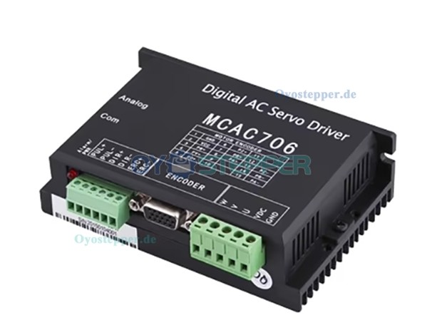 DC-Servomotor & Treiber-Kit, 200W, 36V, 7,6A, 0,63 Nm, 3000 U/min, mit 2500 Linien Encoder, 60 × 60 mm