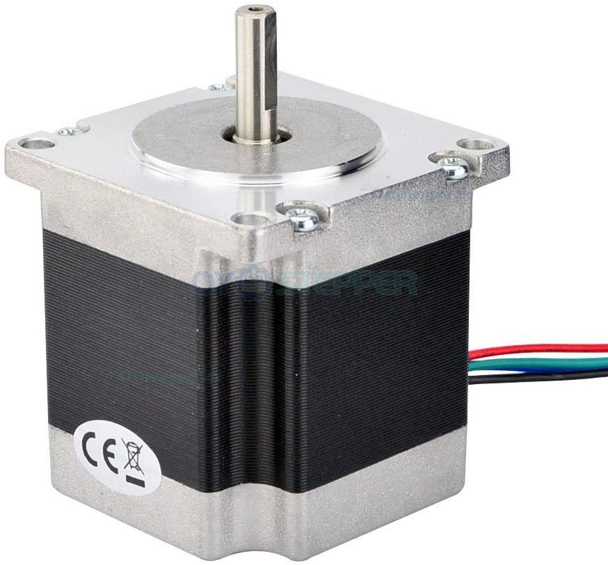 Nema 23 Bipolar Schrittmotor 1,8 Grad 1,26 Nm 2,8A 2,5V 4 Drähte 23hs22-2804s Hybrid-Schrittmotor