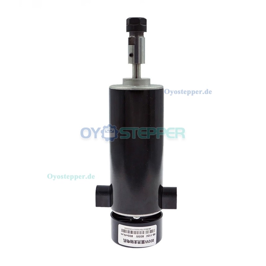 Luftgekühltes CNC Spindelmotor Set 800W ER11 Ø52mm mit regelbarem Netzteil und Spindelhalter Luftgekühltes CNC Spindelmotor Set 800W ER11 Ø52mm mit regelbarem Netzteil und Spindelhalter