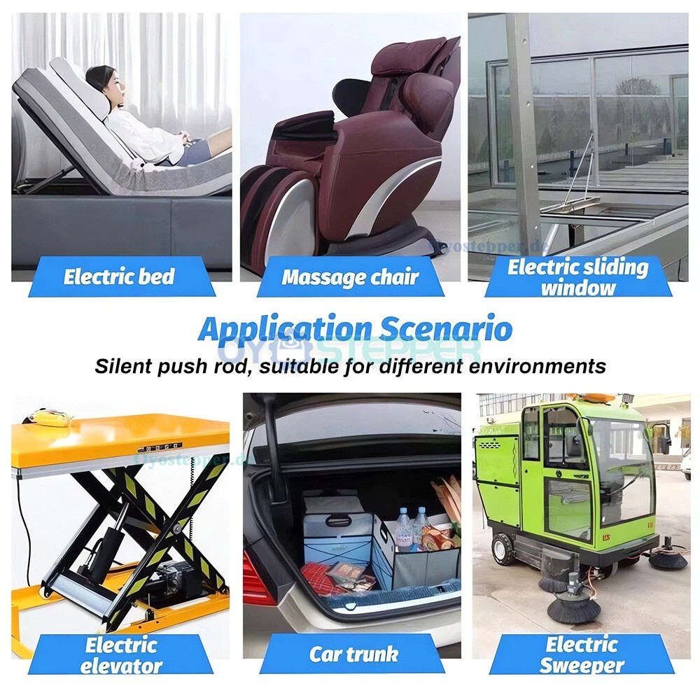 IP68 Elektrischer Linearantrieb 264 lbs 12V Motorisierte Linearantriebe f&uuml;r die industrielle Automatisierung