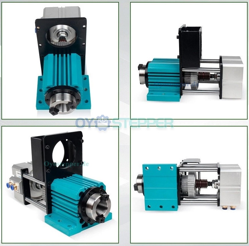 BT30 Spindeleinheit ohne Motor 5000U/min mit Pneumatikzylinder für pneumatischen Werkzeugwechsel BT30 Spindeleinheit ohne Motor 5000U/min mit Pneumatikzylinder für pneumatischen Werkzeugwechsel