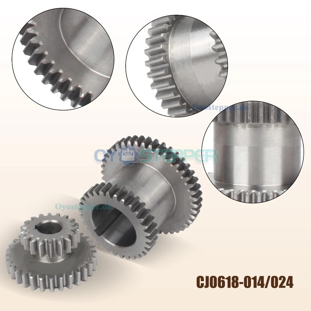 CJ0618 Doppelzahnradsatz für Hoch und Niedriggang von Mini Drehmaschinen CJ0618 Doppelzahnradsatz für Hoch und Niedriggang von Mini Drehmaschinen