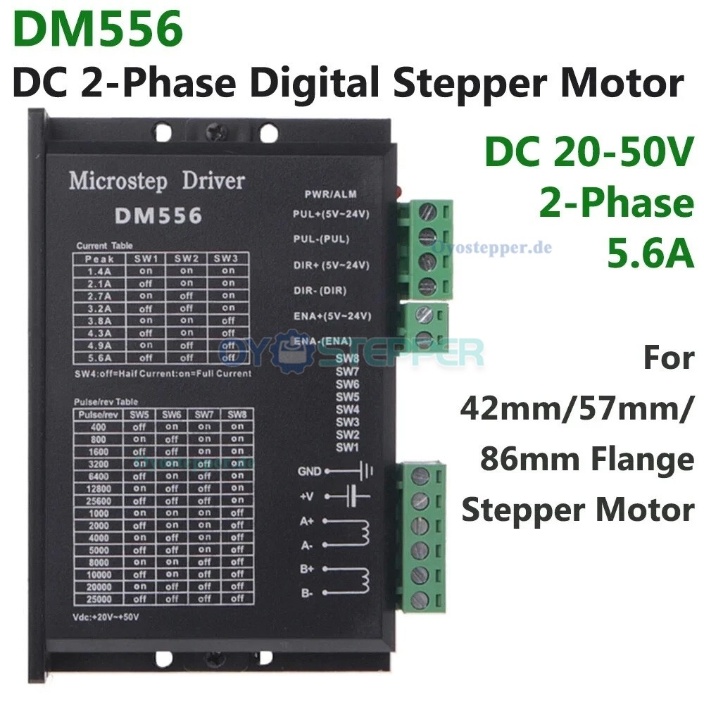 Mini Kugelgewindetrieb Linearmodul mit 1,2/2/3 Nm NEMA 23 Schrittmotor und Treibersatz DM556