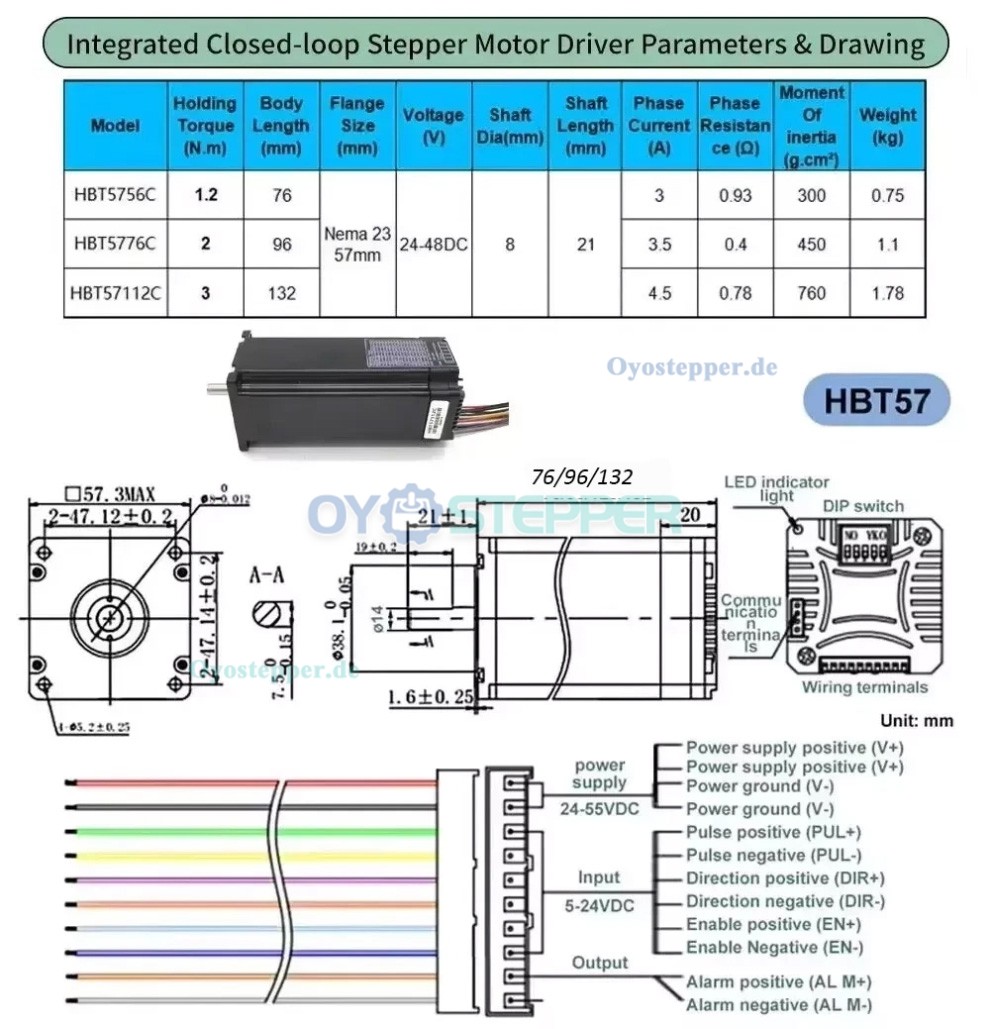 Mini-Linearschlitten mit 42 mm Breite, CNC-Kugelgewindetrieb und Nema 23 Schrittmotor