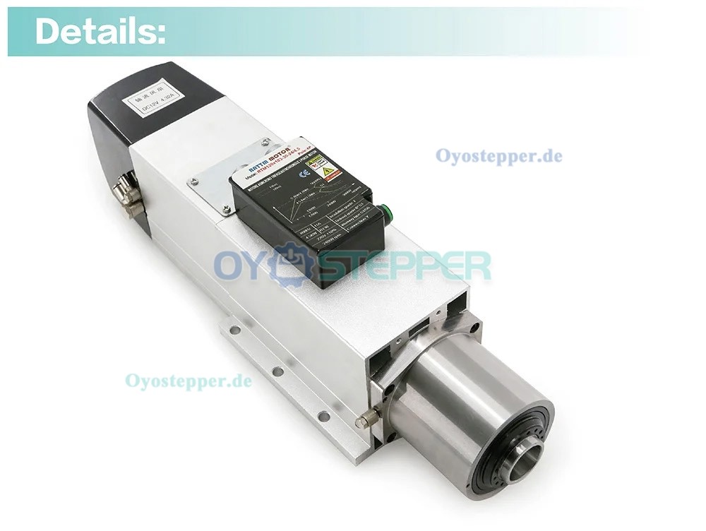 Luftgek&uuml;hltes 4,5kW BT30 ATC Motorspindel Set mit 5,5kW Frequenzumrichter