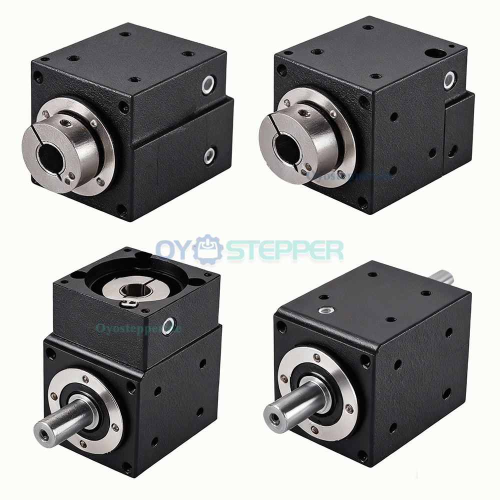 NEMA23 Winkel-Kegelradgetriebe,90&deg;Winkel,Untersetzungsverh&auml;ltnis 2:1/3:1/5:1, Planetengetriebe