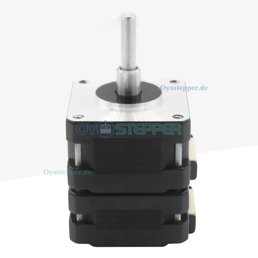 Multilayer NEMA 16 Schrittmotor, 1,8°, 0,4A, 10,4V, 200 mN·m, 2-Phasen DC-Hybridmotor