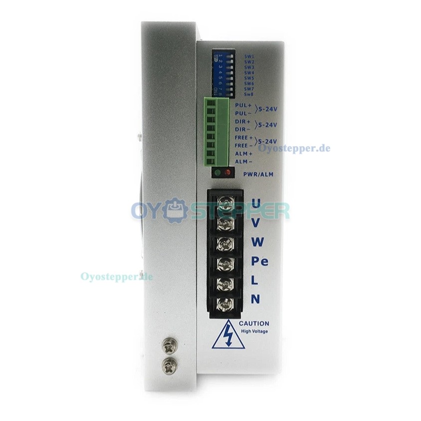 Nema 42 3-Phasen Schrittmotor und Treiber Kit 12/16/20 Nm 1,2°110 x 110 mm Keilwellenprofil Nema 42 3-Phasen Schrittmotor und Treiber Kit 12/16/20 Nm 1,2°110 x 110 mm Keilwellenprofil