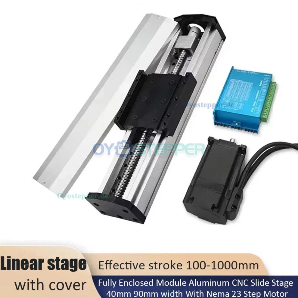 Vollständig Gekapselter,Wasserdichter Kugelgewindeschlitten CNC Motorisierte Linearführung, 40 mm Breite Vollständig Gekapselter,Wasserdichter Kugelgewindeschlitten CNC Motorisierte Linearführung, 40 mm Breite