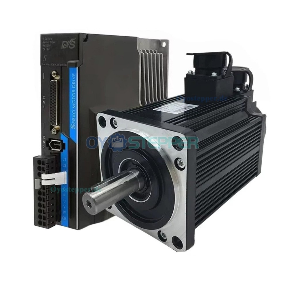EtherCAT AC Servomotor Set 1–3,8kW mit Servoregler 2500U/min und 21 Bit Magnetencoder für CNC EtherCAT AC Servomotor Set 1–3,8kW mit Servoregler 2500U/min und 21 Bit Magnetencoder für CNC