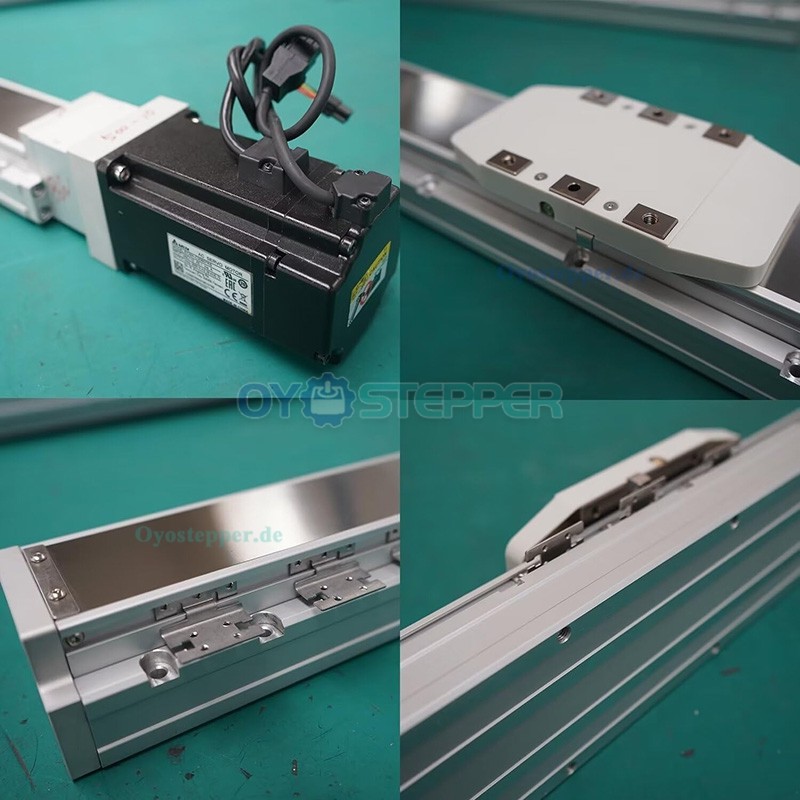 FCH60 Doppel Linearführung Schiene 50-1000mm mit Linearführung 400W Servomotor integriert