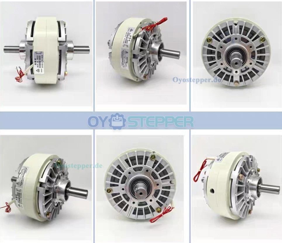 FL-S-C Doppelwellen Magnetpulverkupplung 6&ndash;50 Nm,24V,CNC-Magnetpulverkupplung