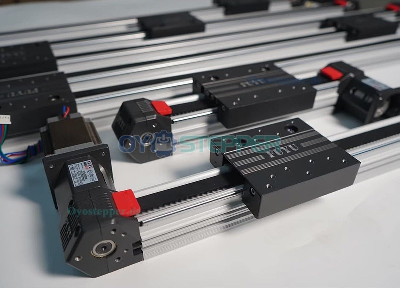 FPB45 Linearführung mit Riemenantrieb Lineartisch mit NEMA 23 Schrittmotor für CNC