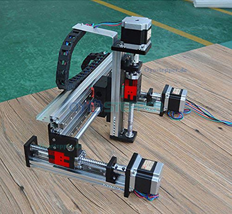 XYZ-Gantry Linearachse Verfahrweg X=100mm, Y=100mm, Z=50mm CNC Achssystem