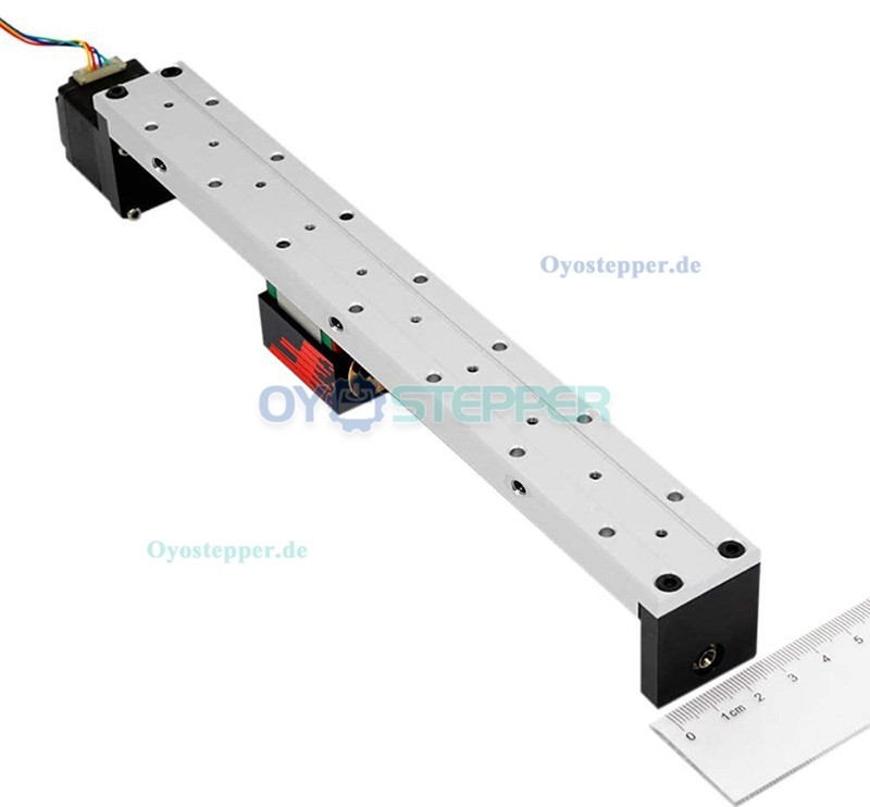 FSL30 Miniatur-Linearführung Linearschiene mit Schlitten 50-300mm mit Nema 14 Schrittmotor