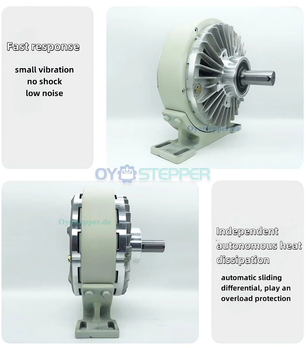 FZ-D Serie Magnetpulverbremse mit TBS-200A Spannungsregler Kit 6&ndash;50Nm Einwelle