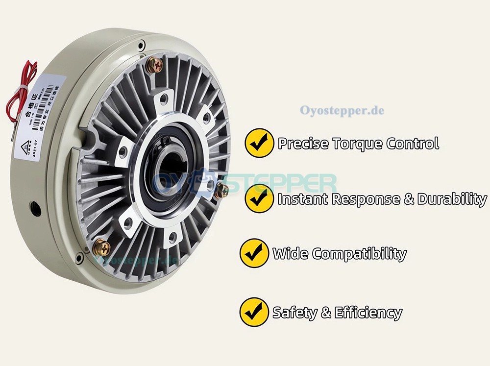 FZ-K Hohlwellen Magnetpulverbremse mit KC-812 Automatischer Zugspannungsregler Kit (mit Hall-Sensor)