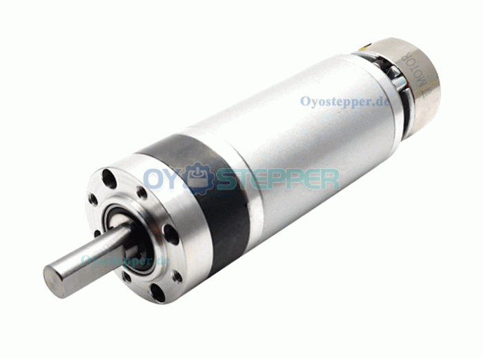 2 Stück 24V DC-Planetengetriebemotor mit Bremse, 1,0 kg·cm, 58 U/min, Ø45 mm