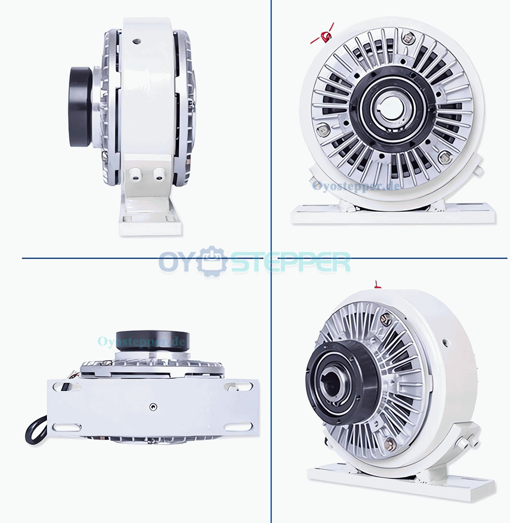 FZ-K-C Hohlwellen Magnetpulverkupplung 6&ndash;50Nm,24V, Industrielle Magnetpulverkupplung