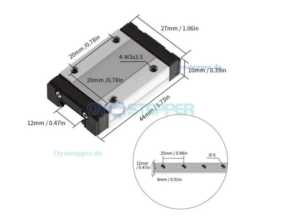 QMF40 Kugelgewindetrieb-Lineartisch,CNC-Linearf&uuml;hrungsmodul mit Schrittmotor und Treibersatz