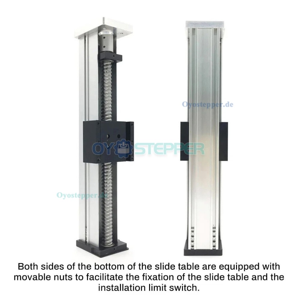 QMF40 Kugelgewindetrieb-Lineartisch,CNC-Linearf&uuml;hrungsmodul mit Schrittmotor und Treibersatz