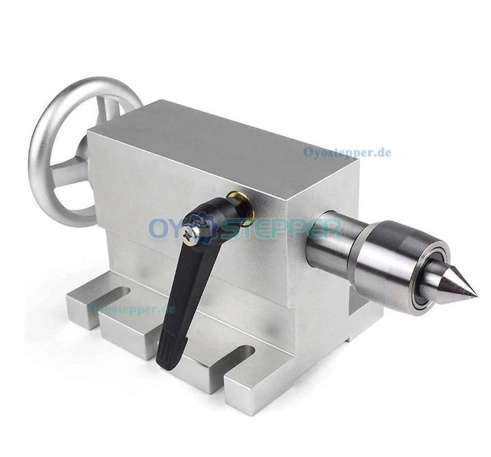 CNC Drehachse als 4. Achse mit 80mm/100mm Spannfutter K11-100 Teilapparat und DM556S Schrittmotortreiber CNC Drehachse als 4. Achse mit 80mm/100mm Spannfutter K11-100 Teilapparat und DM556S Schrittmotortreiber