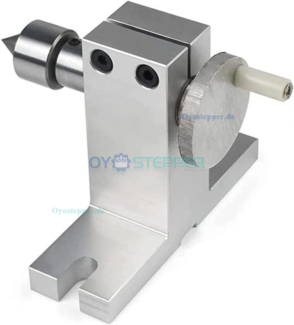 K11-65 CNC Drehachse als 4. Achse mit 65mm Dreibackenfutter Schrittmotor und Reitstock für CNC Fräsmaschinen K11-65 CNC Drehachse als 4. Achse mit 65mm Dreibackenfutter Schrittmotor und Reitstock für CNC Fräsmaschinen