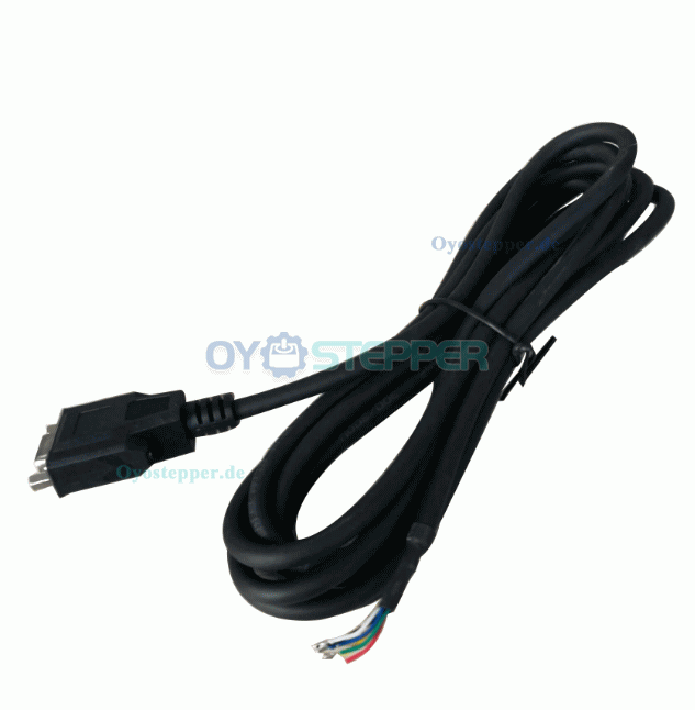 Leadshine DB15 Encoder-Kabel 6-polig für Closed-Loop-Motoren NEMA 23 / 24 / 34